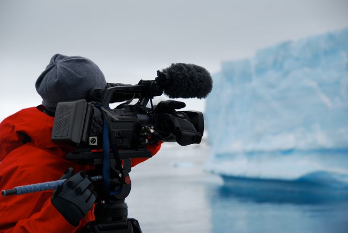 Nature documentary filming